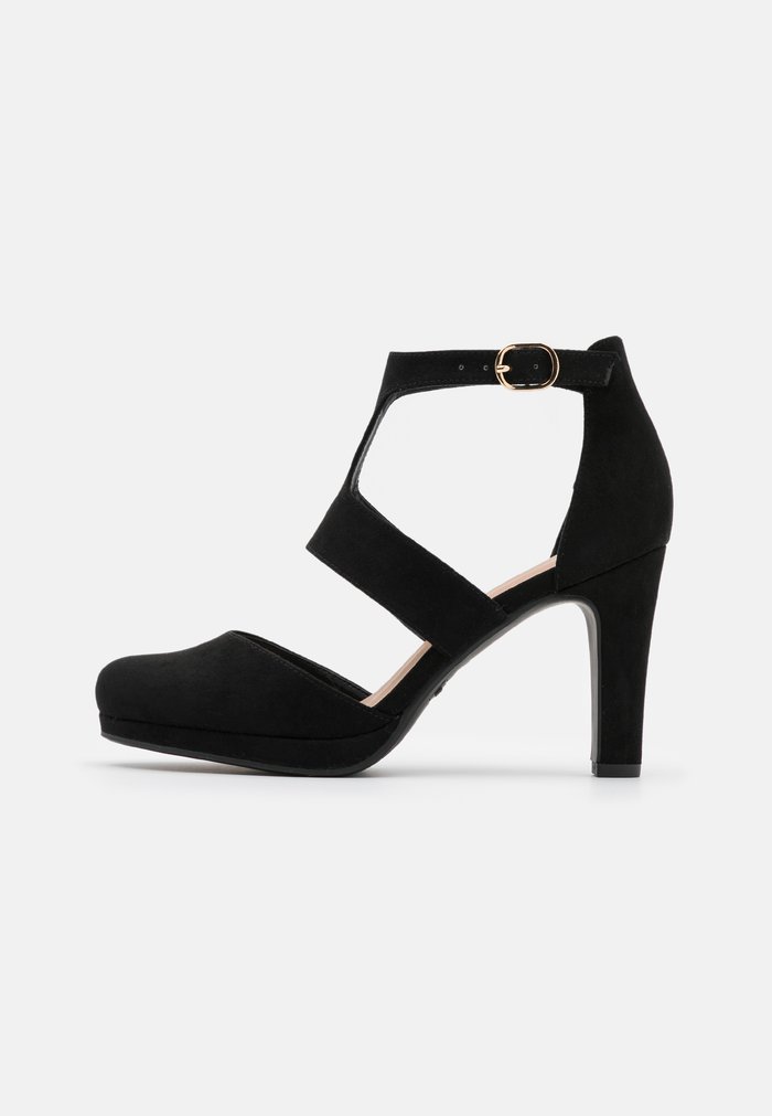 Talons Anna Field High Noir Femme | NAC-0441695